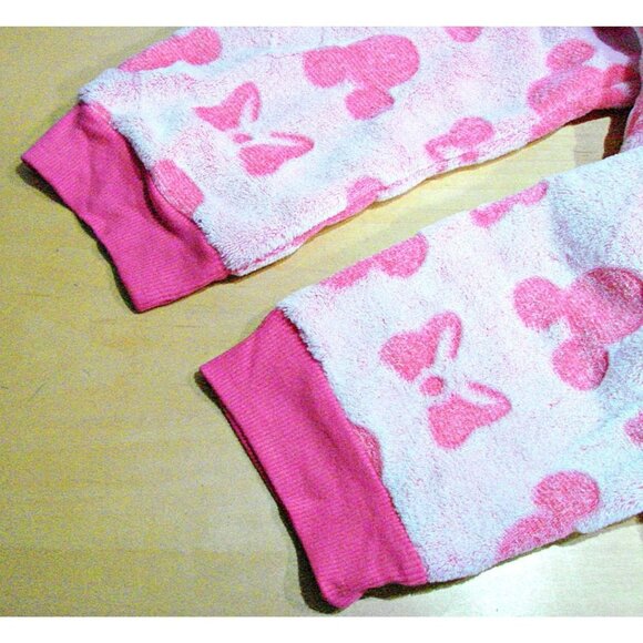 Disney Minnie Mouse Womens Fleece Pajama Pullover Top Sleepwear Pink Sz XXL - 2X - Picture 12 of 12